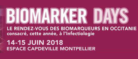 Biomarker Days 2018 14 et 15 juin à Montpellier