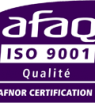 logo-afaq certification iso 9001 logo AFAQ