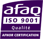 certification iso 9001 logo AFAQ