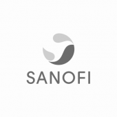 logo sanofi noir et blanc