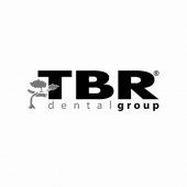 logo tbr dental group noir et blanc